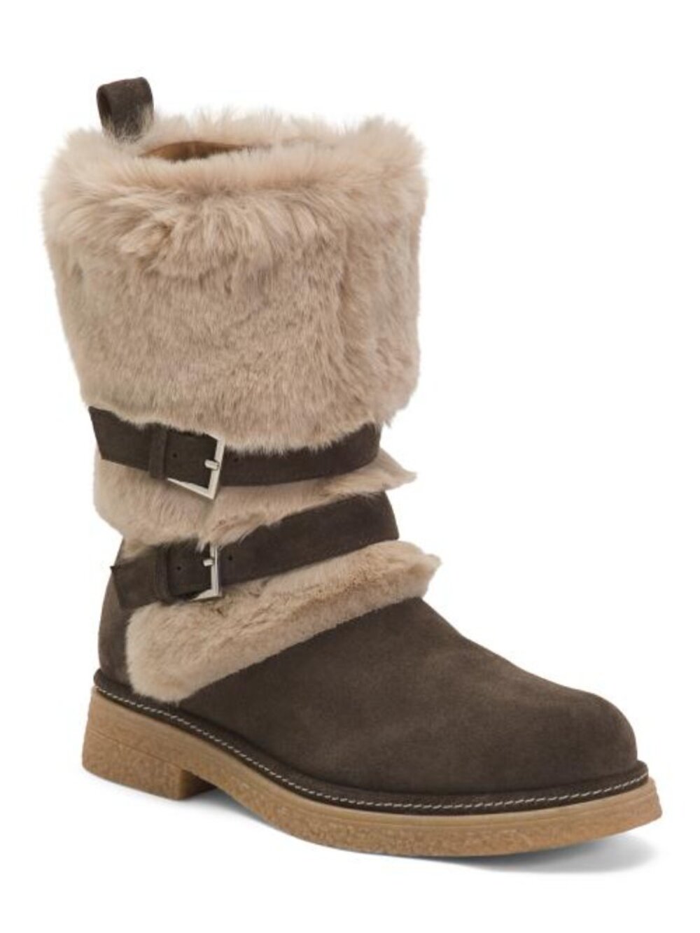 JELAVU Suede Parla Cozy Boots